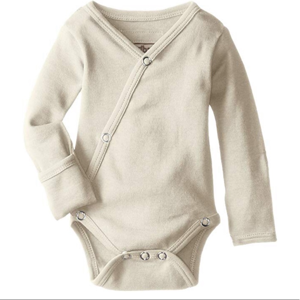 2 neutral loved baby onesies